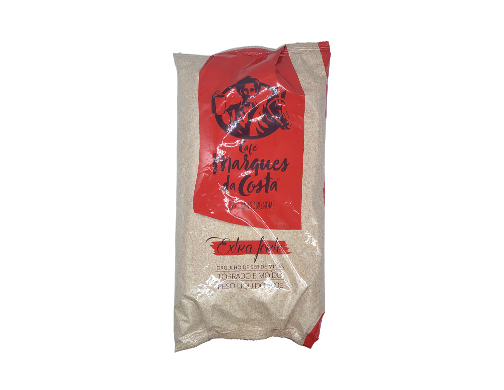 CAFÉ EXTRA FORTE ALMOFADA MARQUES DA COSTA 500 G (FDO 10 PCT)